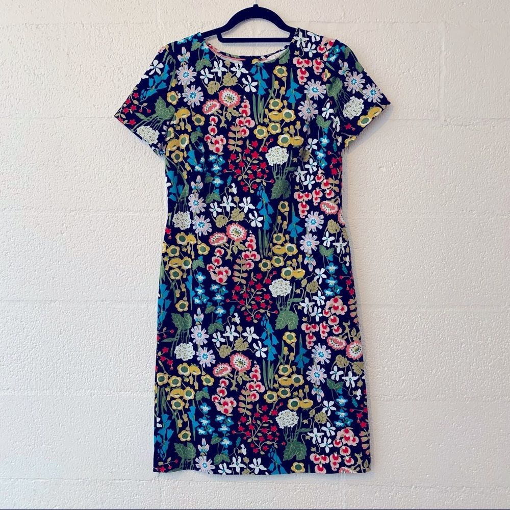 Boden NWOT Floral Zip up Dress